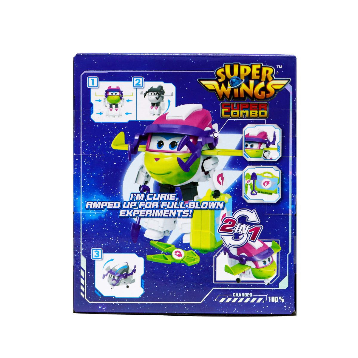 Đồ Chơi Robot Biến Hình Cỡ Lớn Curie Khoa Học SUPERWINGS YW790244