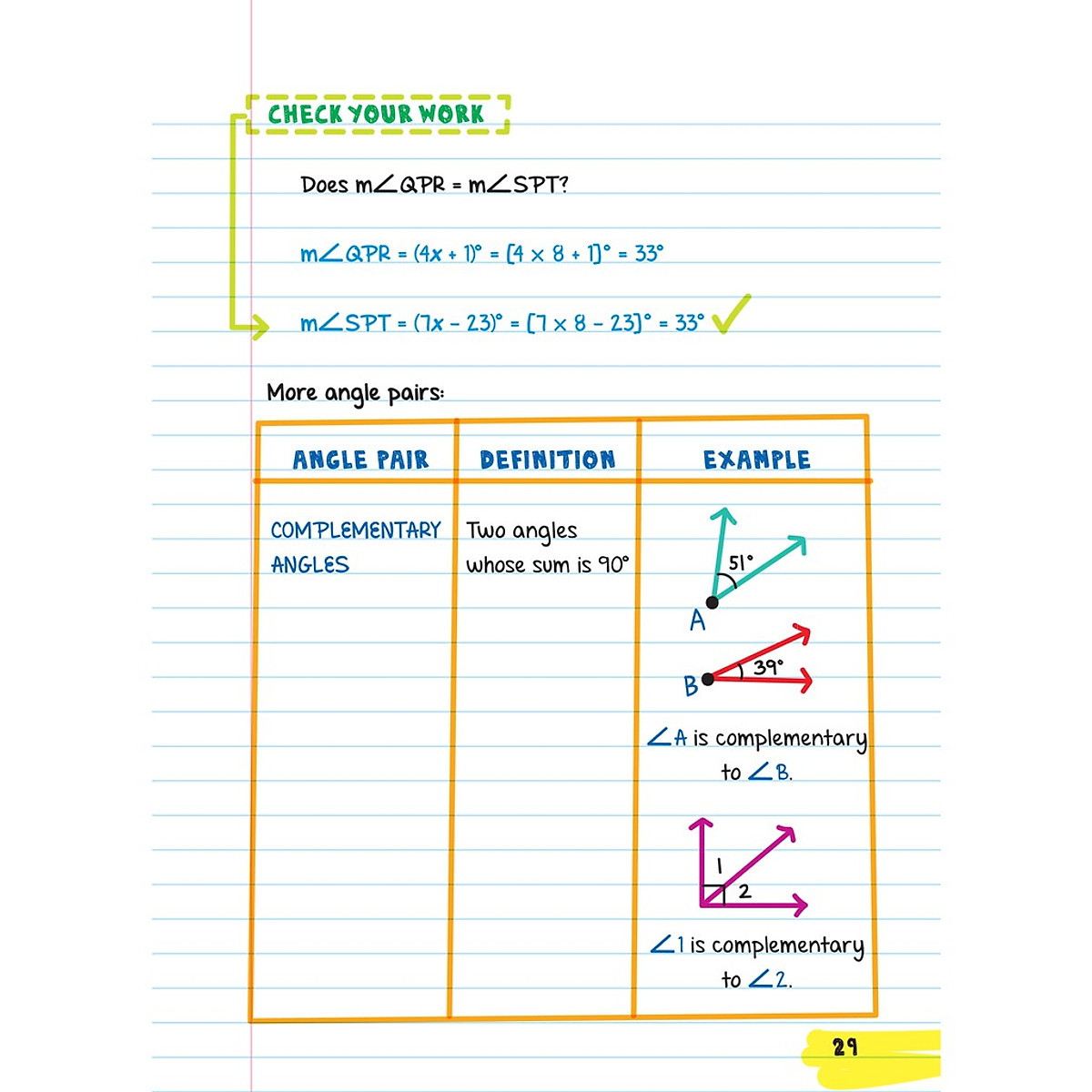 Sách - Everything you need to ace Geometry - Sổ tay hình học bản tiếng anh( Kèm Bookmark