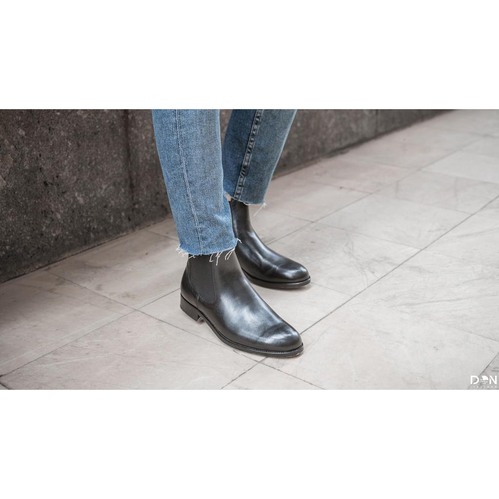 Sicilia Chelsea Boots Don Italiano Đen