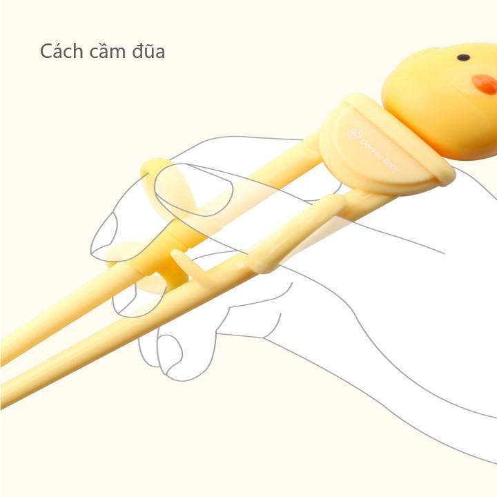 Đũa Tập Ăn Goryeo Baby Hàn Quốc Kèm Thìa Dĩa