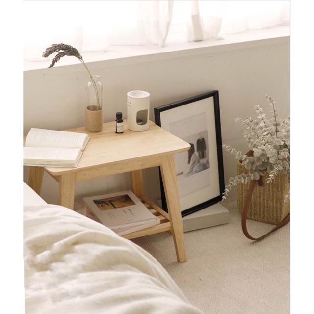 Bàn Gỗ Đầu Giường Cao Cấp, Bàn Ăn, Bàn Trà Kiểu Hàn - Handside Table