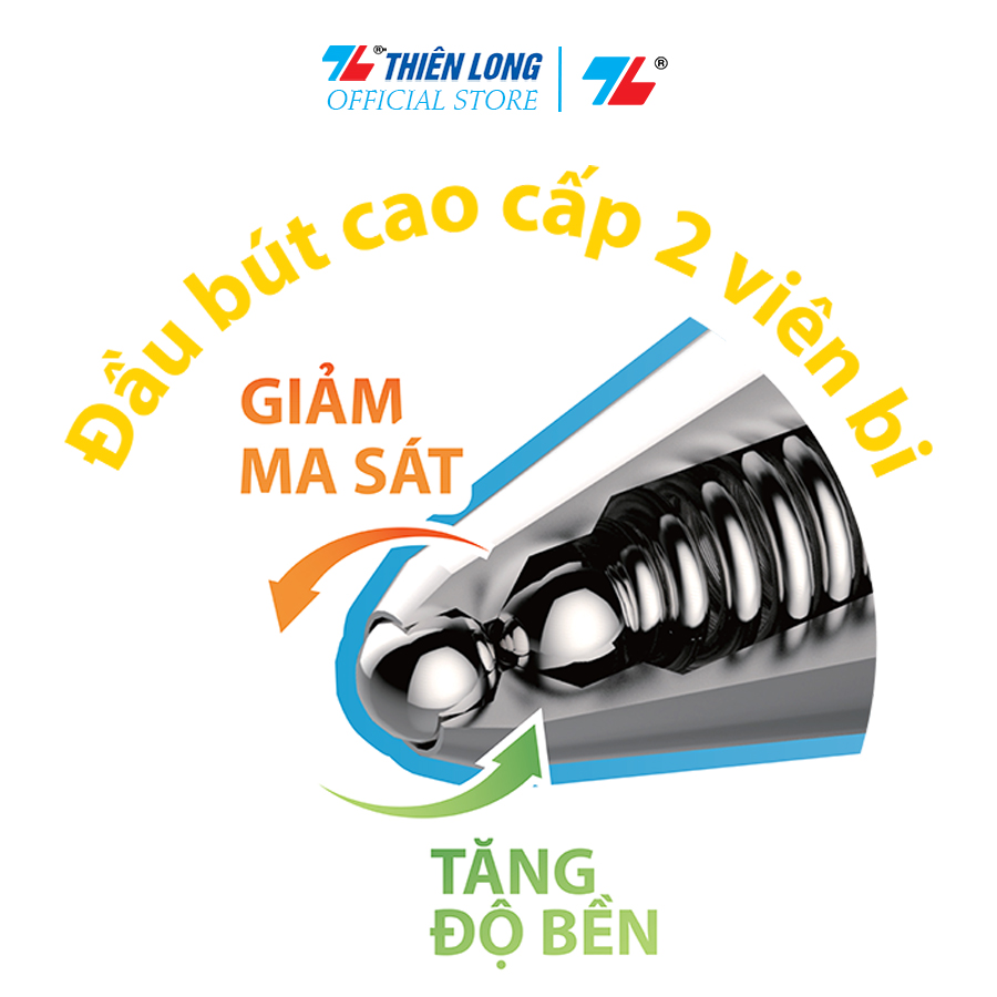 Combo 10 Bút gel Thiên Long Disney Cars GEL-030/CA - Mực Xanh