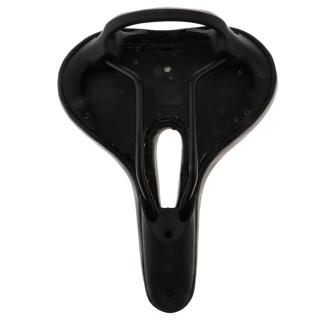Mountain Bike Road Bicycle Racing Hollow Saddle Seat Thick and Wide Saddle