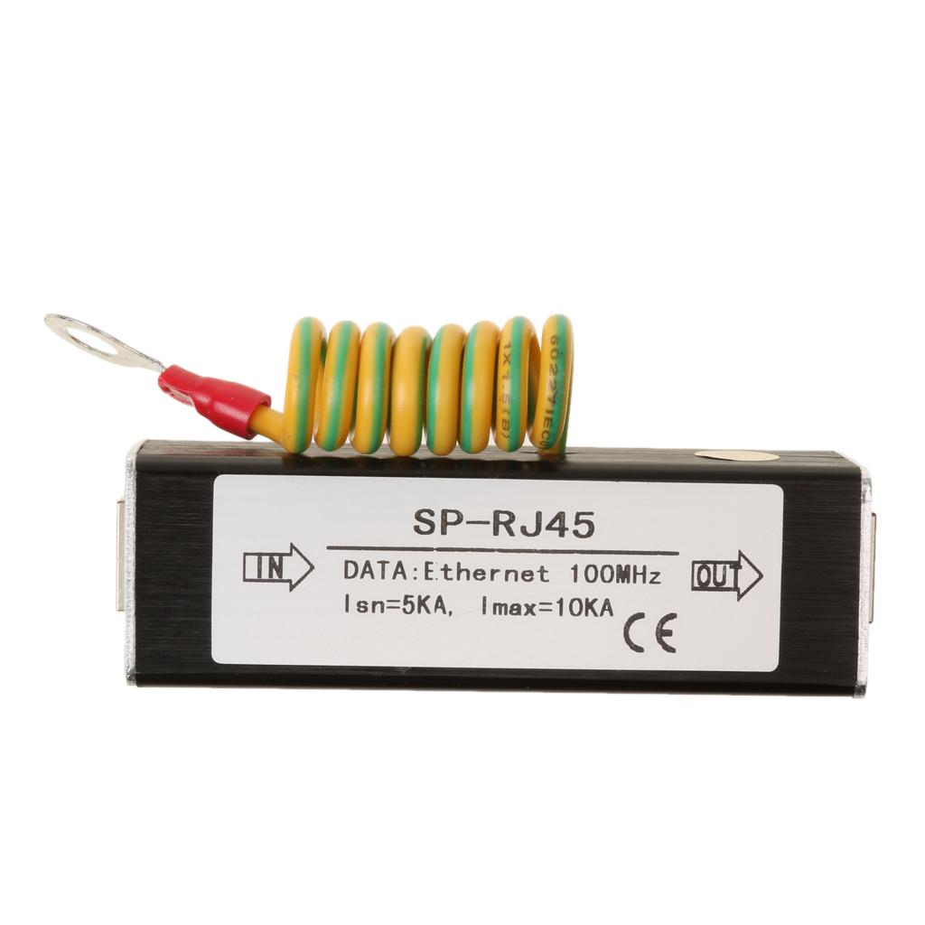 Network Adapter Ethernet LAN Surge Protector Surge Suppressor for Thunder &