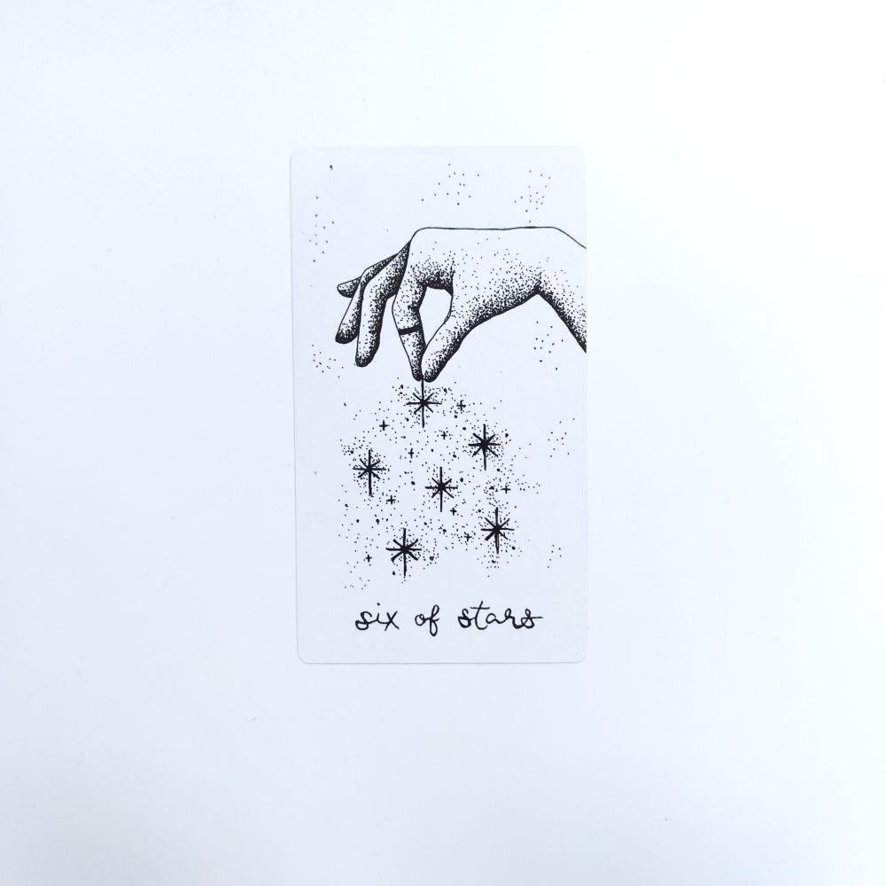 Bộ Bài Wandering Moon Tarot 7x12 Cm Tặng Đá Thanh Tẩy