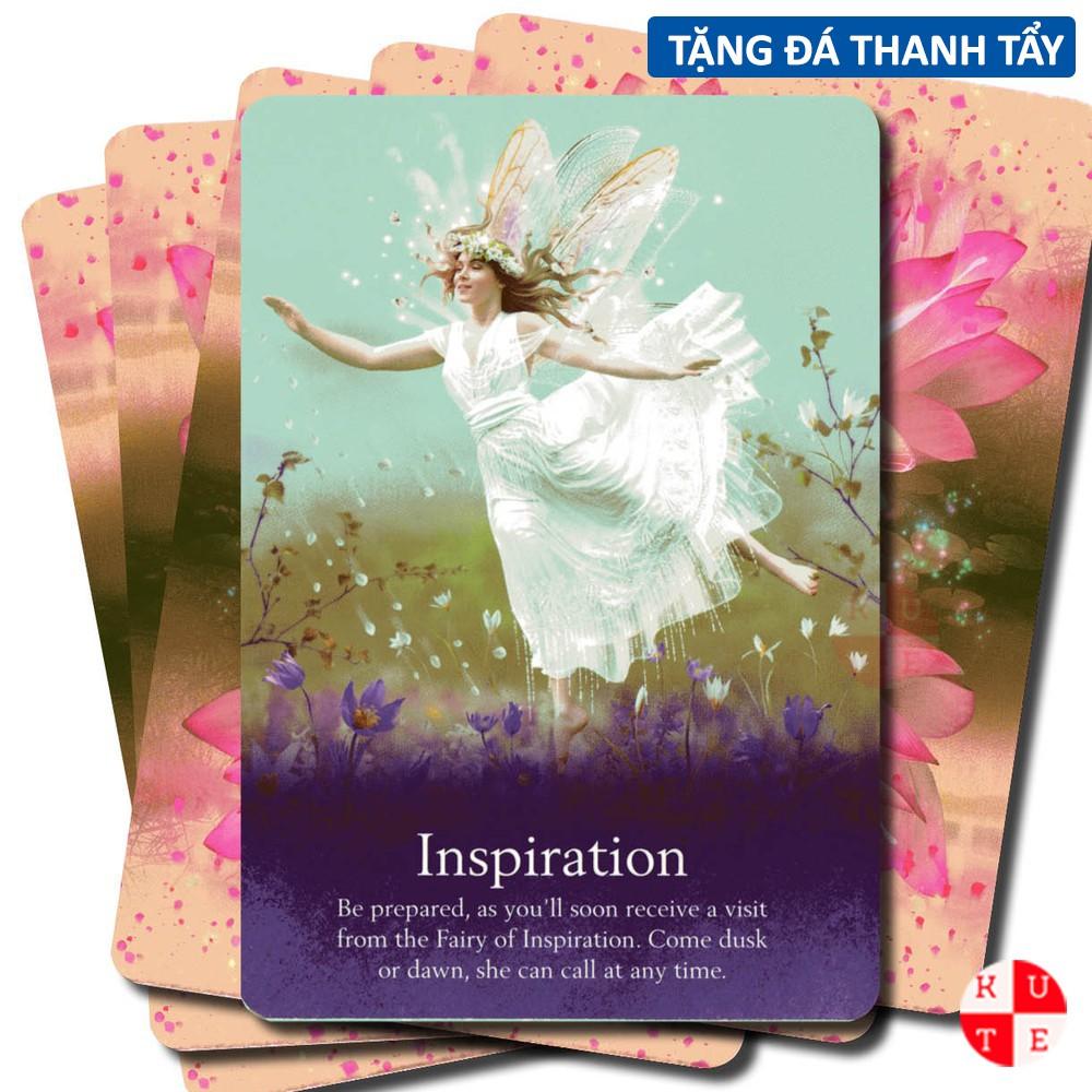 Bài Oracle Of The Fairies 44 Lá Bài Tặng Đá Thanh Tẩy