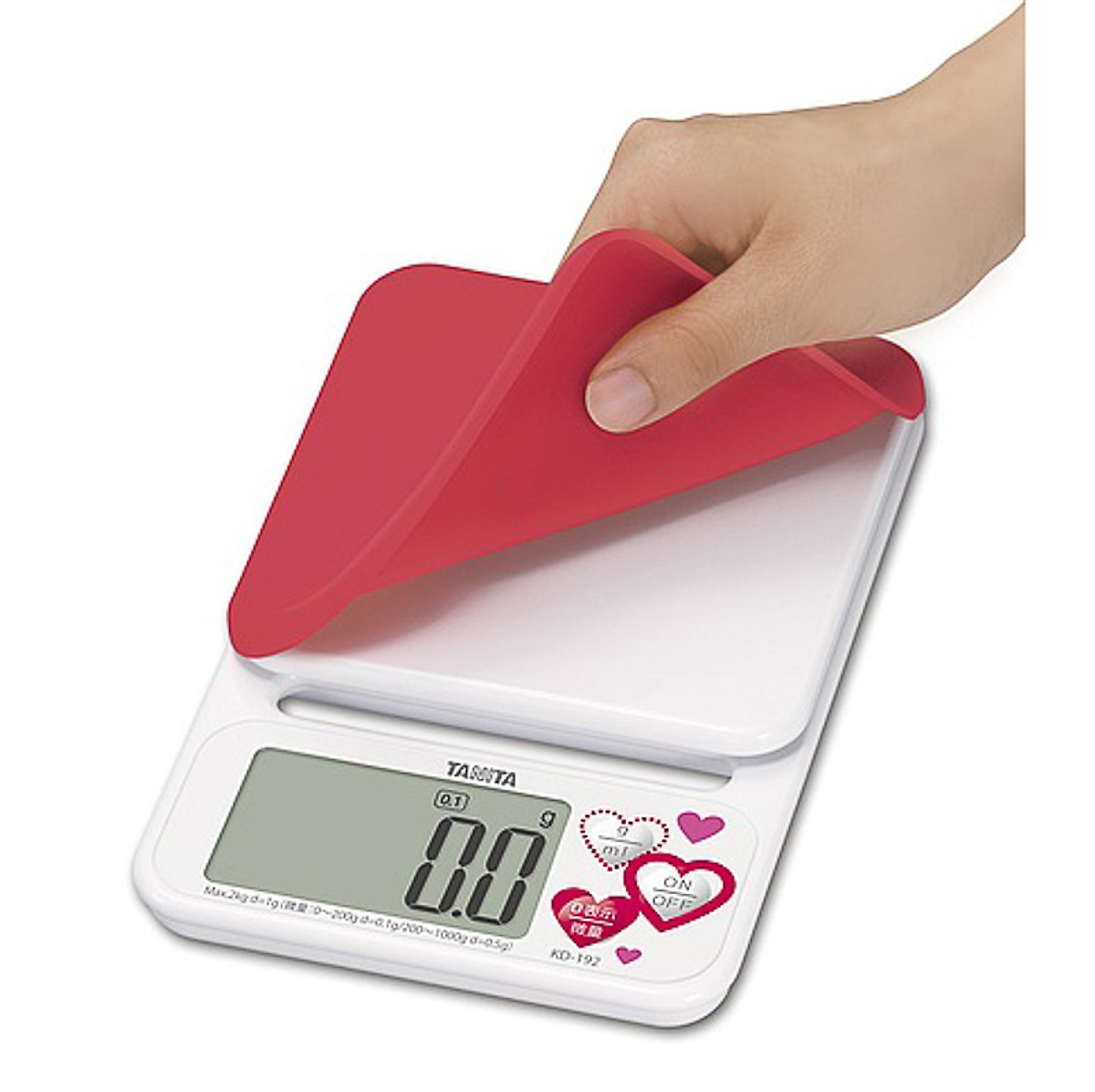 Cân nhà bếp  KD-192 (2kg/1g- Màu ngẫu nhiên )