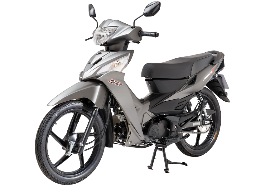 Xe Máy KYMCO Visar 50 - Đen Phối Trắng