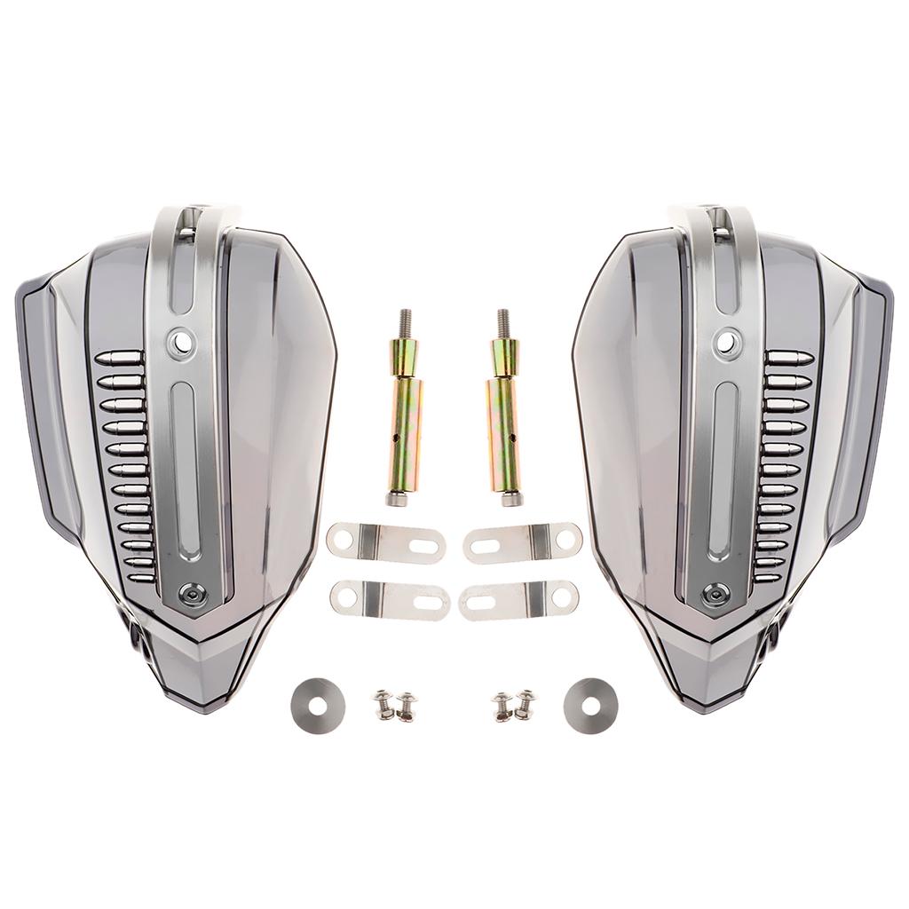 2 Pieces Hand Guard for 7/8inch 22mm Motorbike Dirt Bike Motocross Handlebar