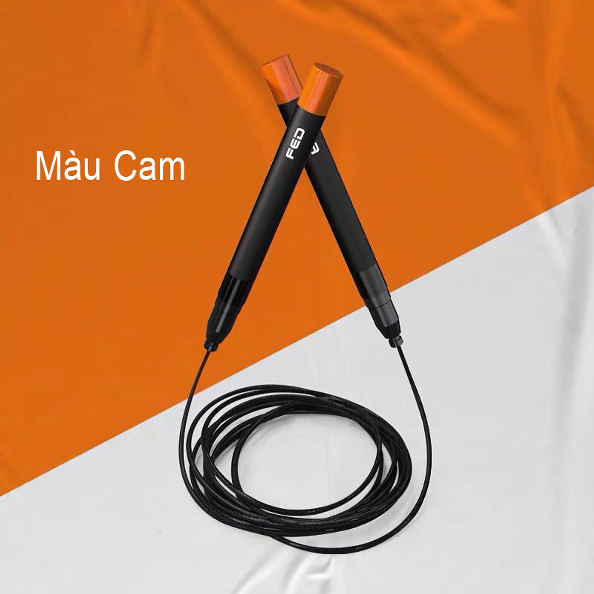 Dây Nhảy FED XM0105 - Dây Nhảy Tăng Thể Lực Giúp Thân Hình Cân Đối Săn Chắc Và Đẹp - Hàng Chính Hãng