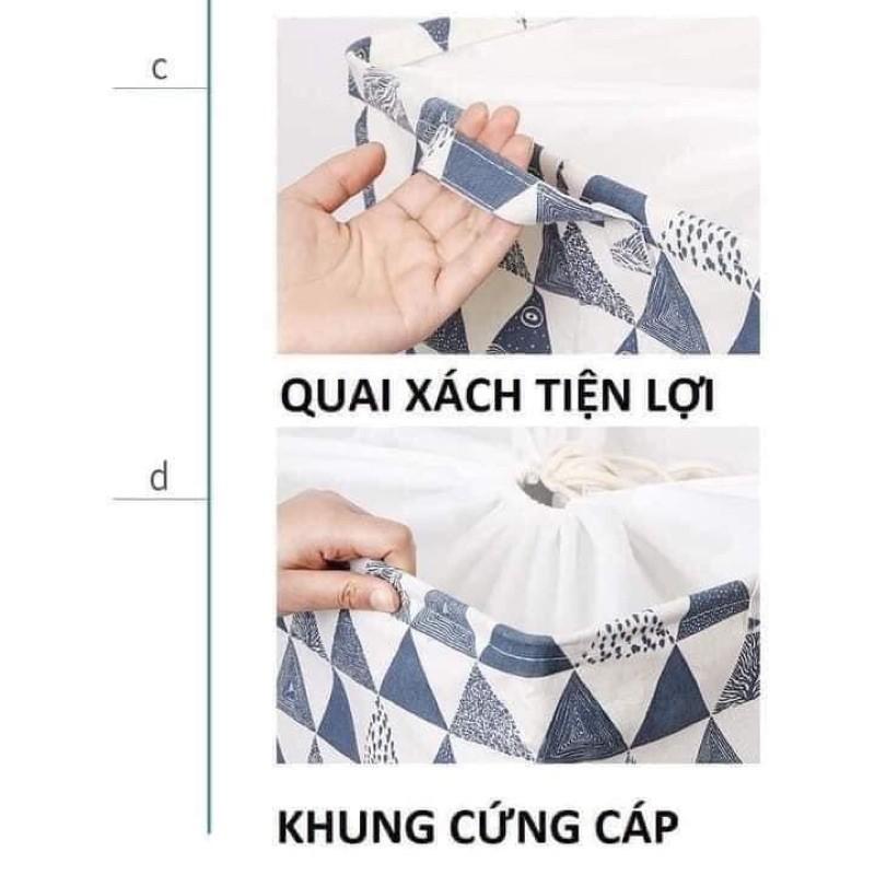 TÚI ĐỰNG ĐỒ CHĂN MÀN KHUNG SẮT WASDAY