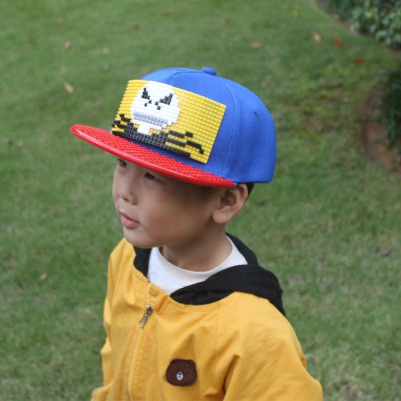 Hoạt Hình Miếng Dán Cường Lực Mũ Lưỡi Trai Bóng Chày Tự Làm Khối Mũ Snapback Hip Hop Dành Cho Nam Nữ Có Thể Tháo Rời Tùy Chỉnh DIY Mũ Bóng Chày