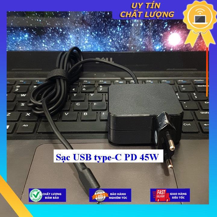 Sạc dùng cho các loại laptop dùng chân sạc USB type-C PD 45W - Hàng Nhập Khẩu New Seal