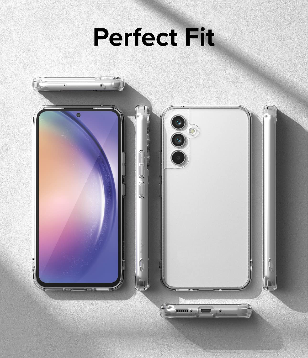 Ốp lưng silicon dẻo cho Samsung Galaxy A54 5G hiệu Ultra Thin trong suốt mỏng 0.6mm độ trong tuyệt đối chống trầy xước - Hàng nhập khẩu
