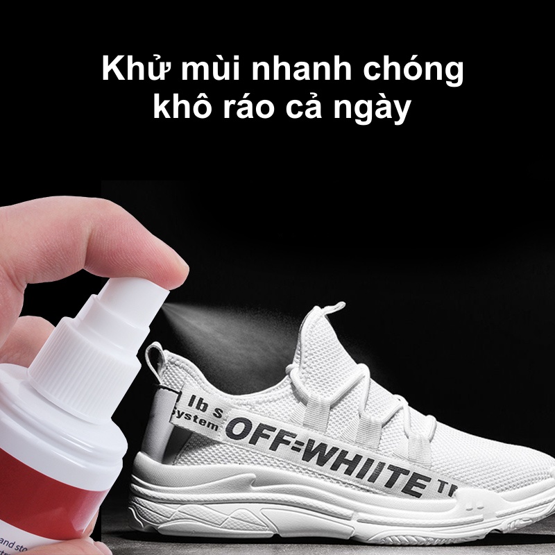 Chai xịt khử mùi giày dép William Weir, chiết xuất từ thực vật tự nhiên dễ dàng khử mùi hôi, diệt vi khuẩn, bảo vệ giày