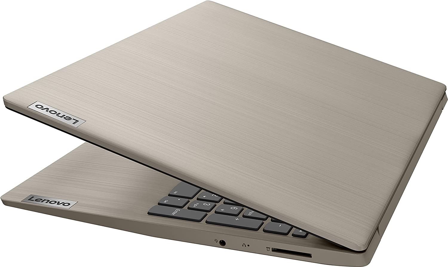 Máy Tính Xách Tay Laptop Lenovo IdeaPad 3 (81X800EMUS) (Core i3-1115G4, Ram 4Gb, SSD 128GB, Intel UHD graphics, 15.6 inchFHD, Win10s Almond) - Hàng Chính Hãng
