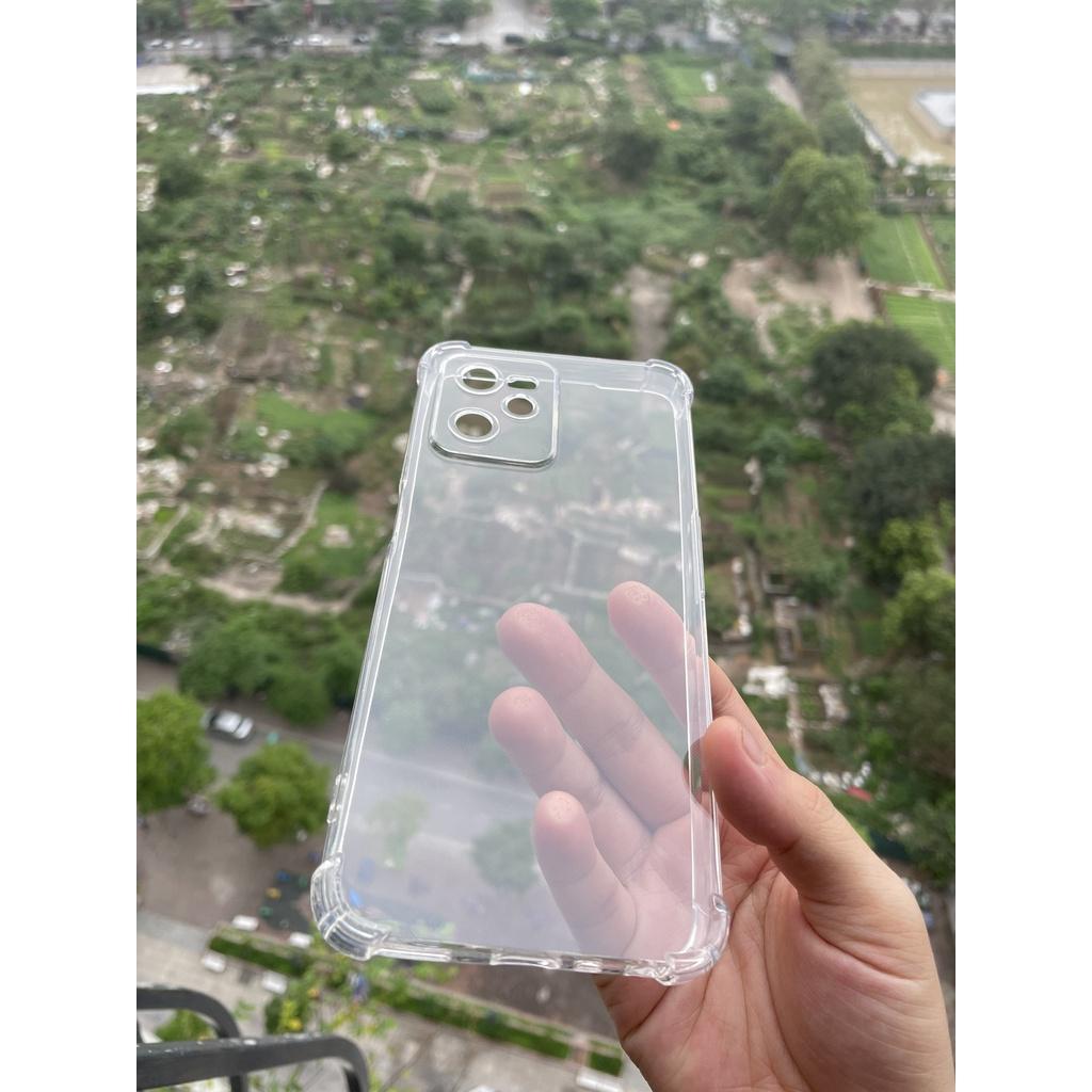 Ốp Lưng cho Realme C35 Dẻo Trong Suốt Chống Sốc khoét mắt Bảo Vệ 4 Gốc