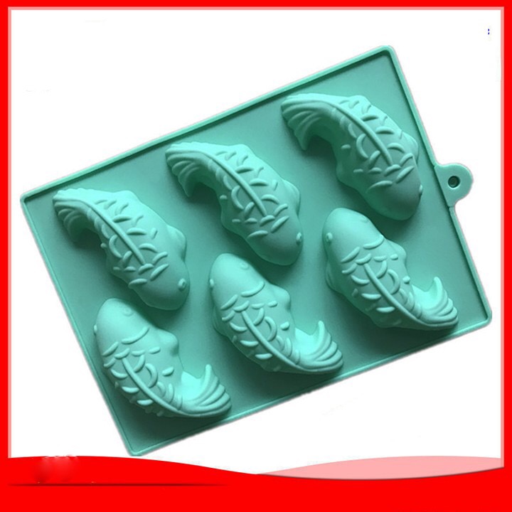 Khuôn silicon cá koi