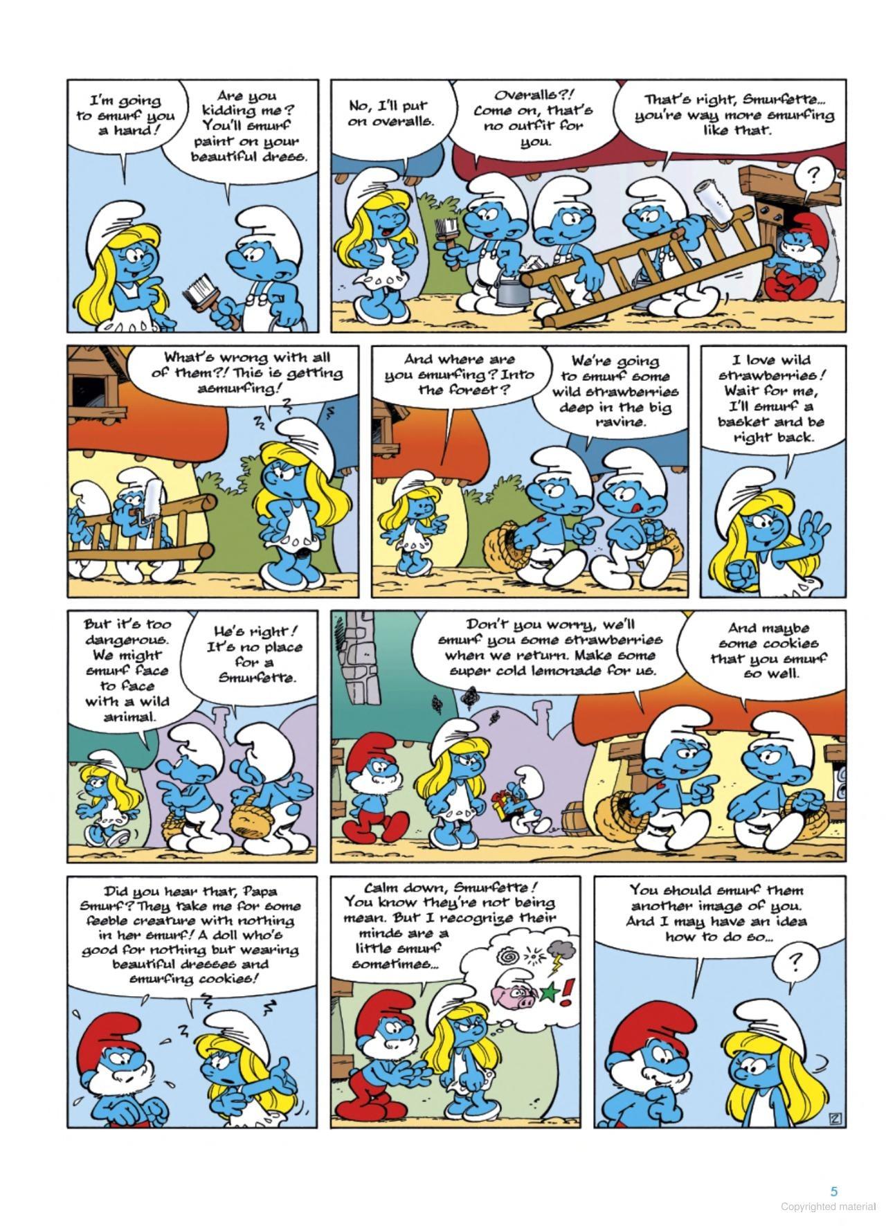 Sách ngoại văn: The Smurfs Tales Vol 2 - Smurfette In Charge And Other Stories