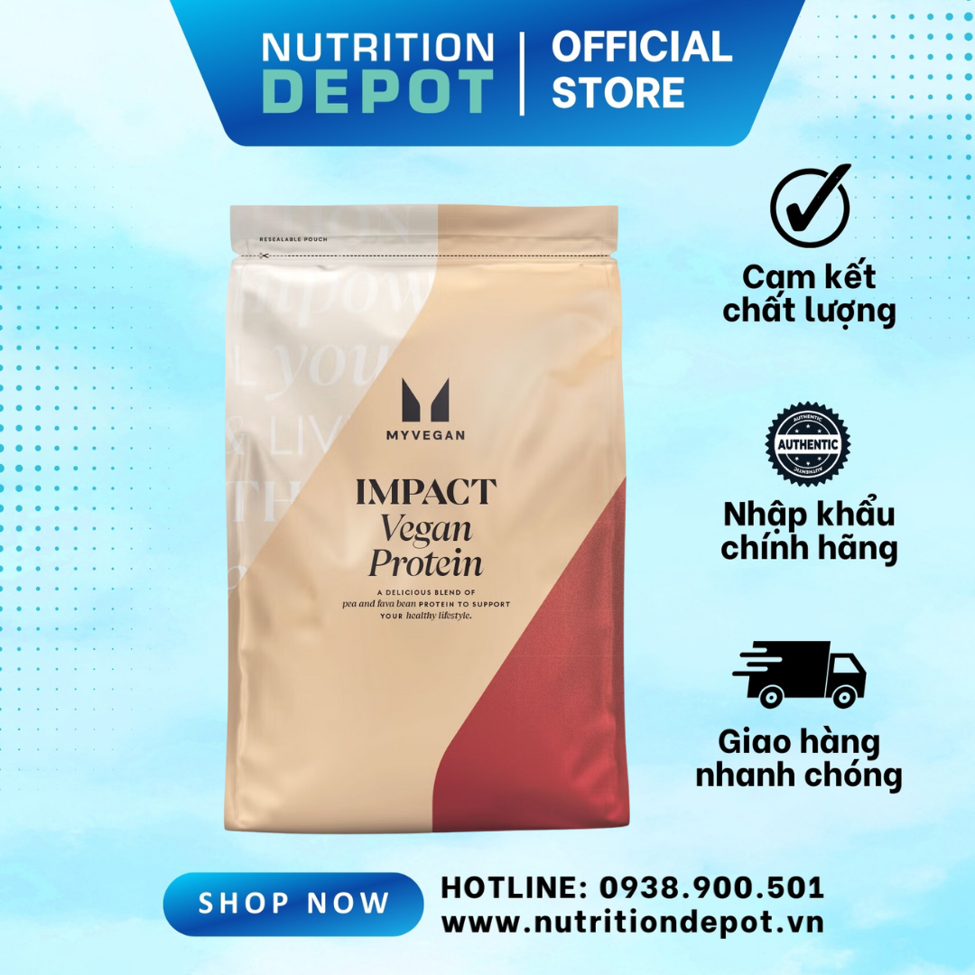 Sữa bổ sung đạm dành cho người ăn chay Vegan Blend Protein 1kg - Nutrition Depot