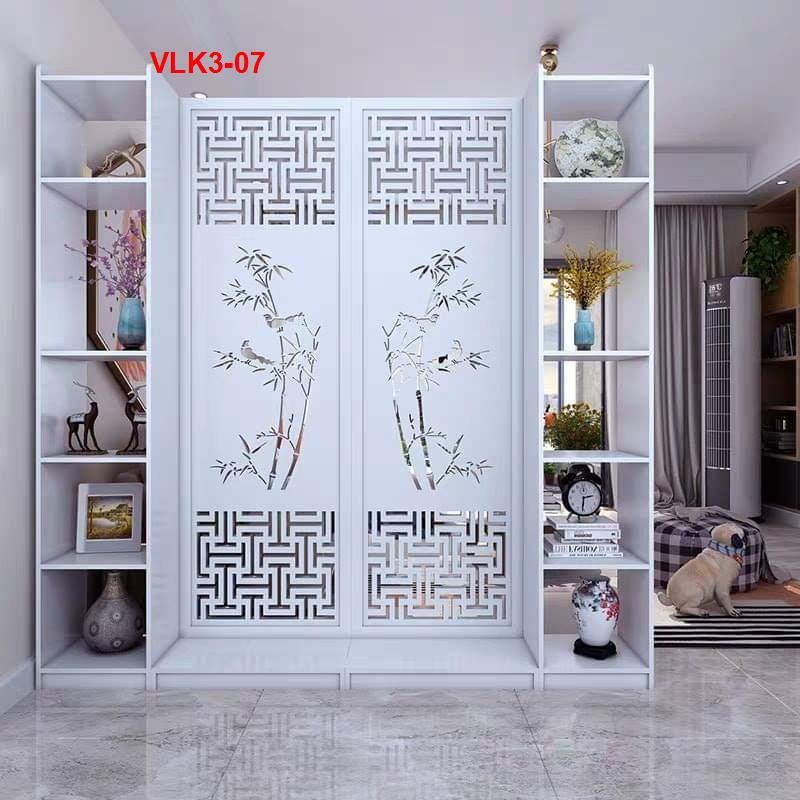 VÁCH NGĂN ĐÔI KẾT HỢP KỆ VNG2V2K-001