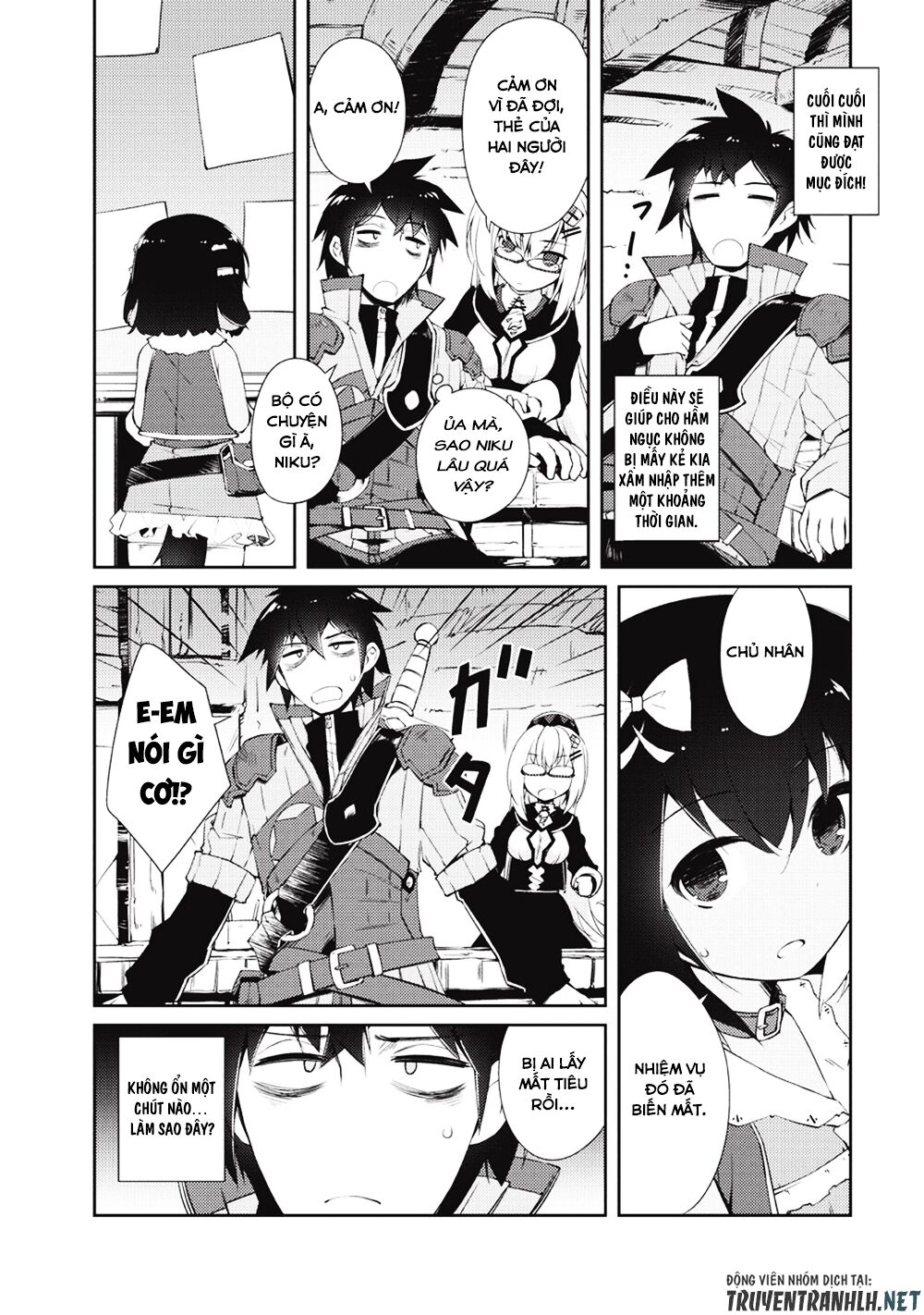 chủ nhân của mê cung rất lười chapter 5 12