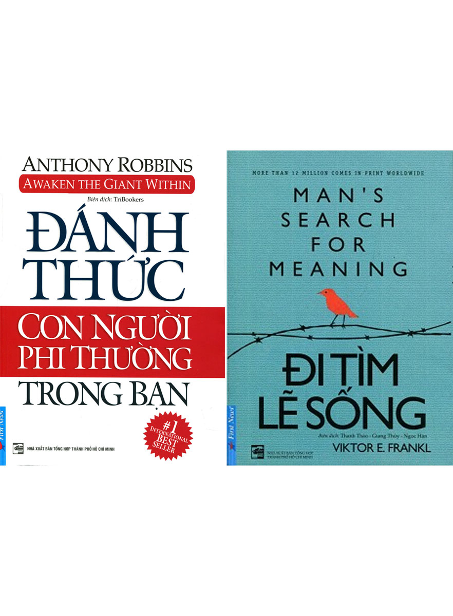 Combo Đánh Thức Con Người Phi Thường Trong Bạn + Đi Tìm Lẽ Sống _FN