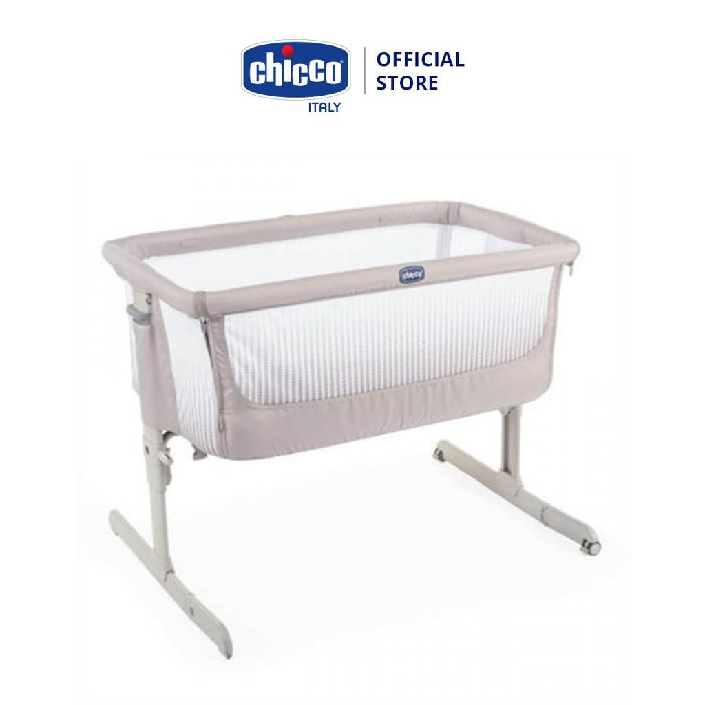 Cũi kề giường đa năng Chicco Next2Me air màu be cho bé