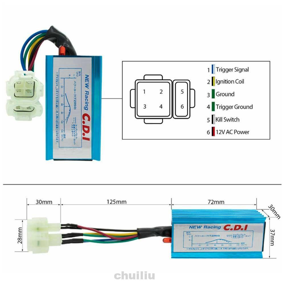 Cuộn Dây Đánh Lửa 6pin Cdi A7Tc Cho Xe Gy6 50cc 125cc 150cc