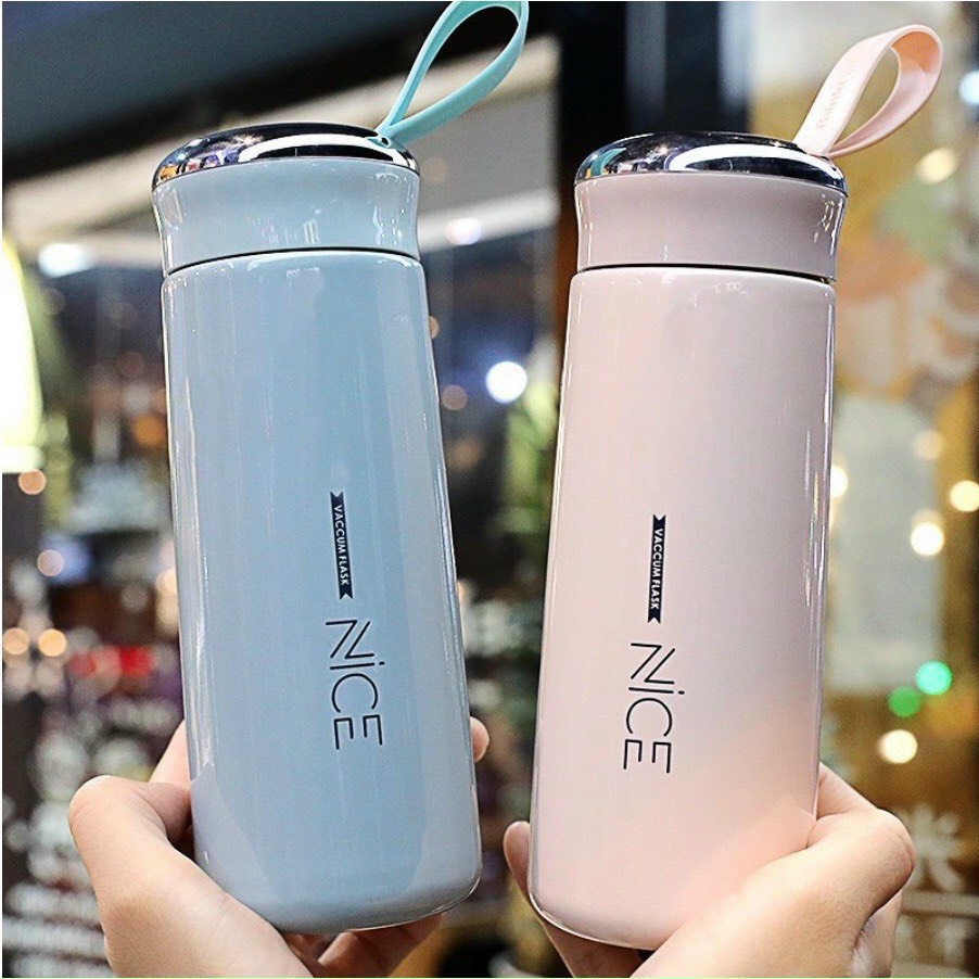 Bình Giữ Nhiệt Nice Lõi Thủy Tinh 400Ml