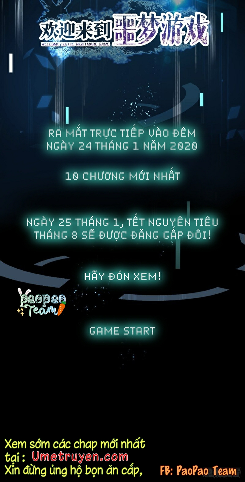 Hoan Nghênh Đến Với Trò Chơi Ác Mộng chapter 1