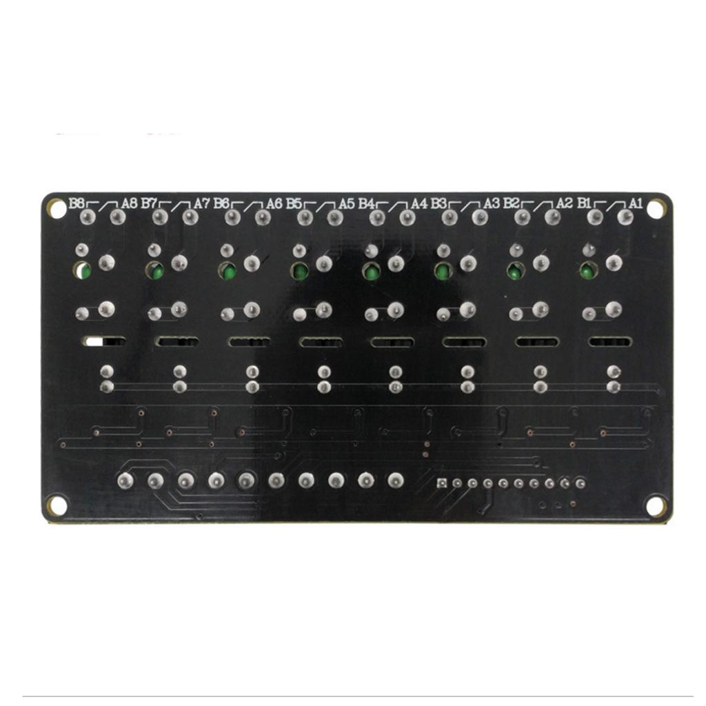 24V 8 Channel G3MB-202P Solid State Relay Module With Resistive Fuse 240V 2A Output