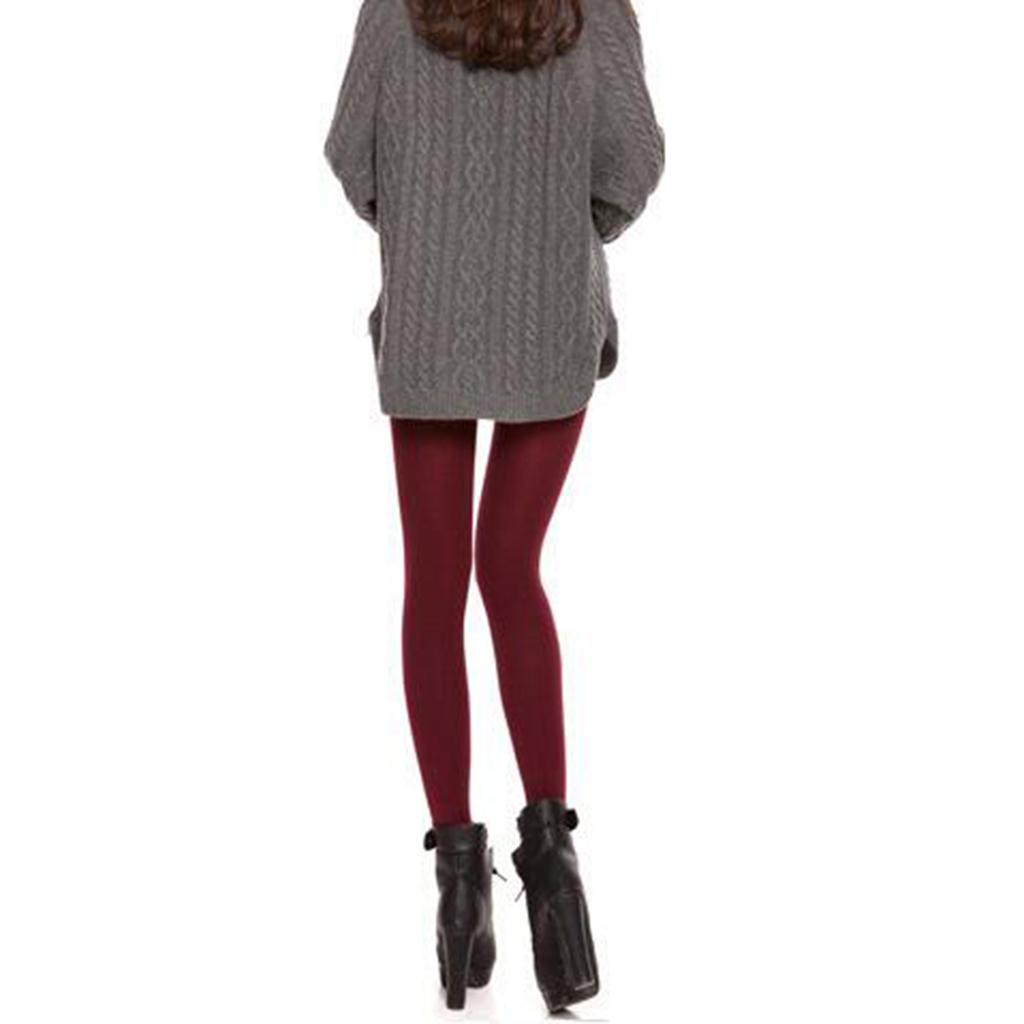Women Fleece Lined Leggings High Waist Stretch Winter Warm Tights
