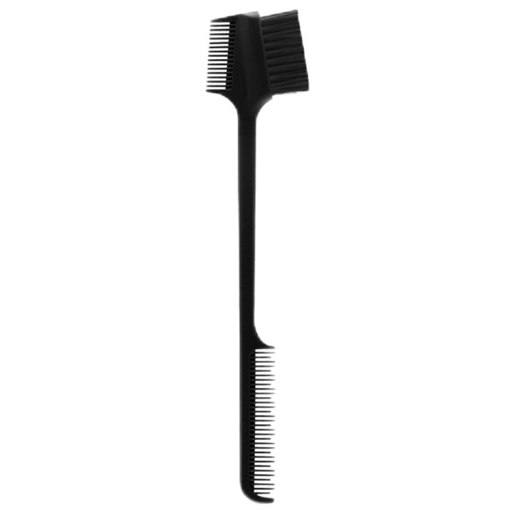 Eyebrow Comb Brush Angled Salon Home for Men Women Cosmetic