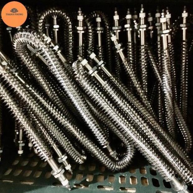 Điện Trở Sấy Khô Chữ U Thanh Nhiệt Cánh Tản Đốt Nóng 20cm 220V