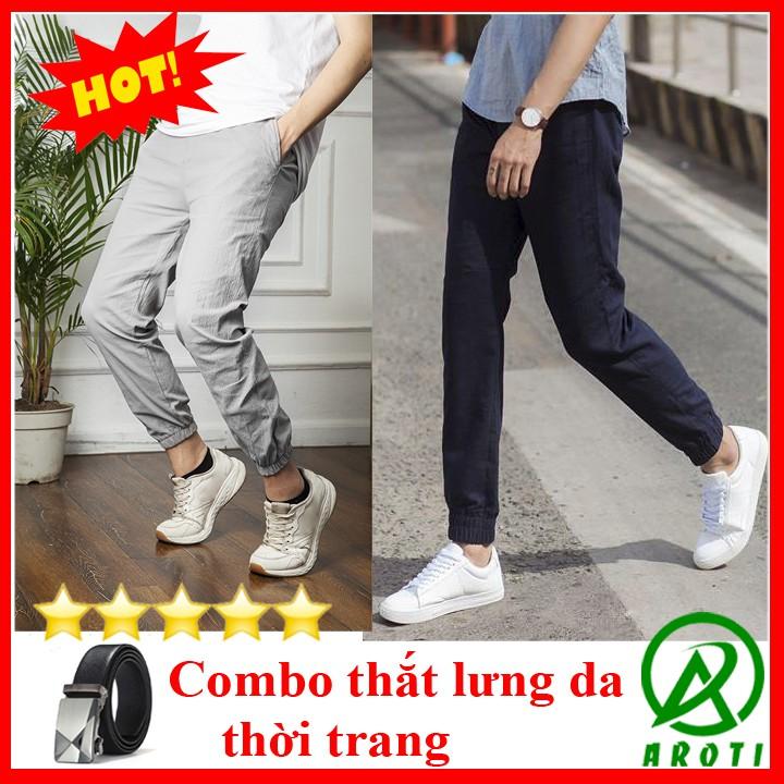 Quần Jogger Đũi Nam Cao Cấp 2020 - QD44+TL