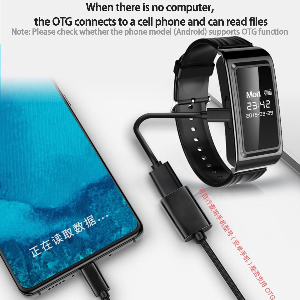 Trustdii HD 1080p Máy ảnh mini Thông minh Vòng đeo tay di động Ghi video quay vòng quay vòng tay Máy ảnh Vòng tay Audio Sport DVR Watch