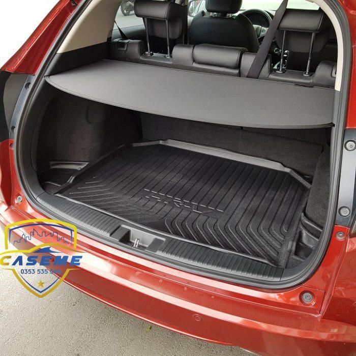 Lót cốp dành cho xe Honda HR-V 2018 - 2021 không mùi, chất liệu TPO cao cấp