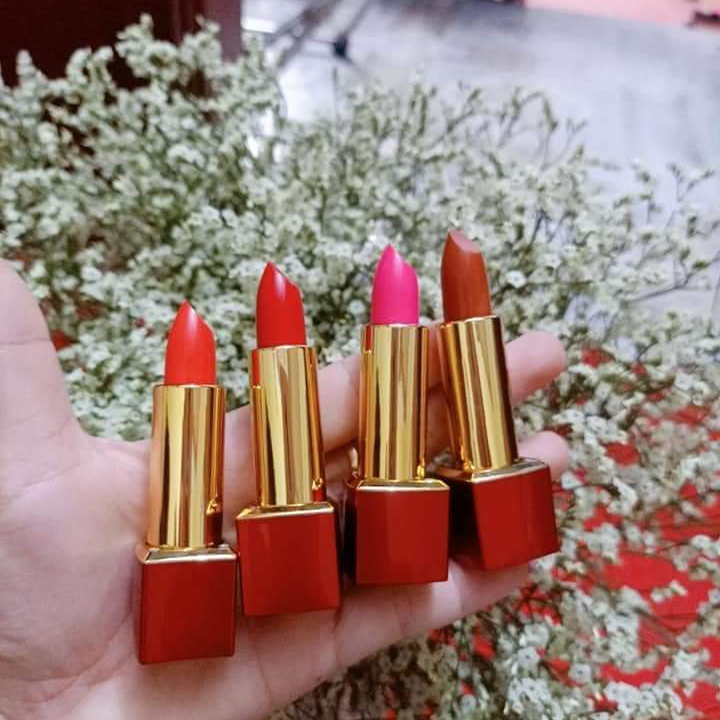 Son môi Re:Excell LIPSTICK, hàng nhập khẩu LB Cosmetic HÀN QUỐC không chì, chống thâm môi, chiết xuất từ thiên nhiên, dưỡng môi mềm mịn, lên màu môi chuẩn, bền màu tới 24h, không chứa chất độc hại với sức khỏe, 3,5g