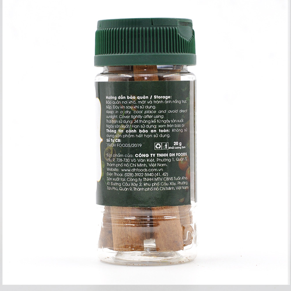 Natural Quế cây 20gr Dh Foods