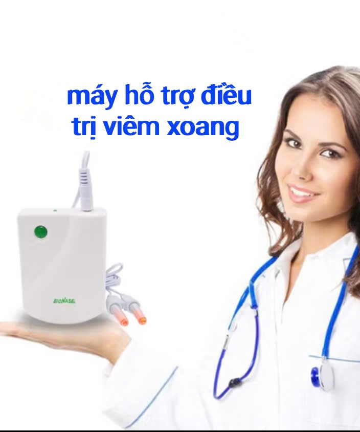 Máy hỗ trợ viêm mũi dị ứng viên xoang máy nhỏ gọn