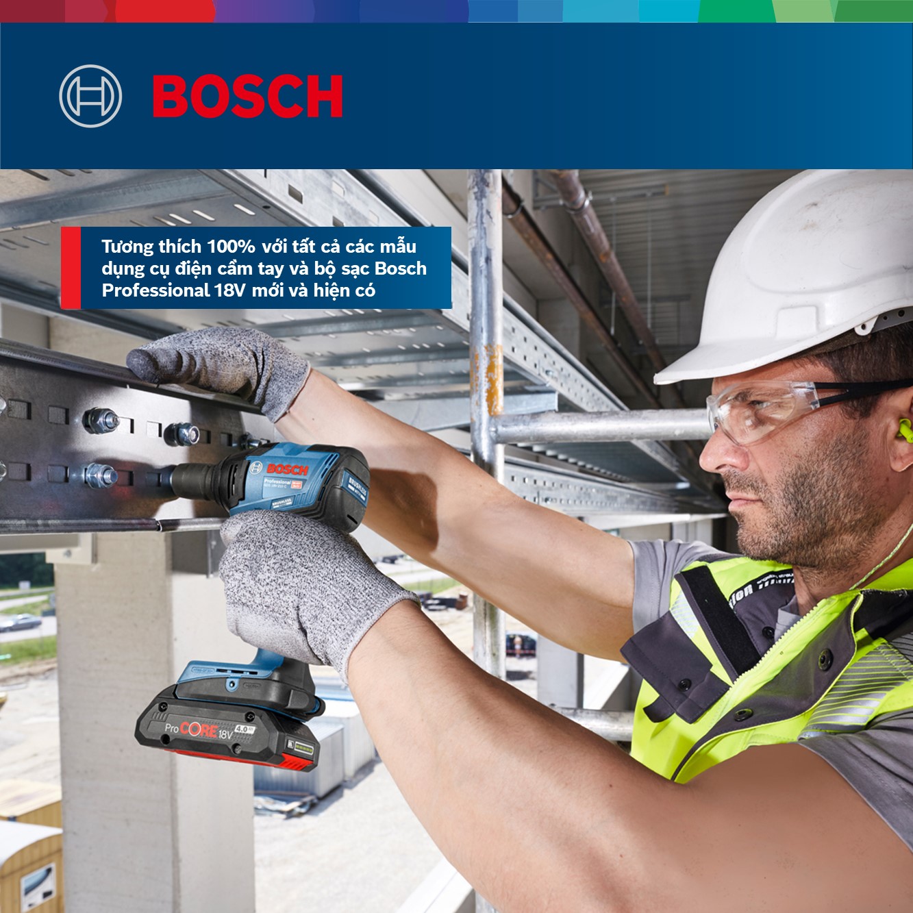 Pin Bosch Li-Ion 18V