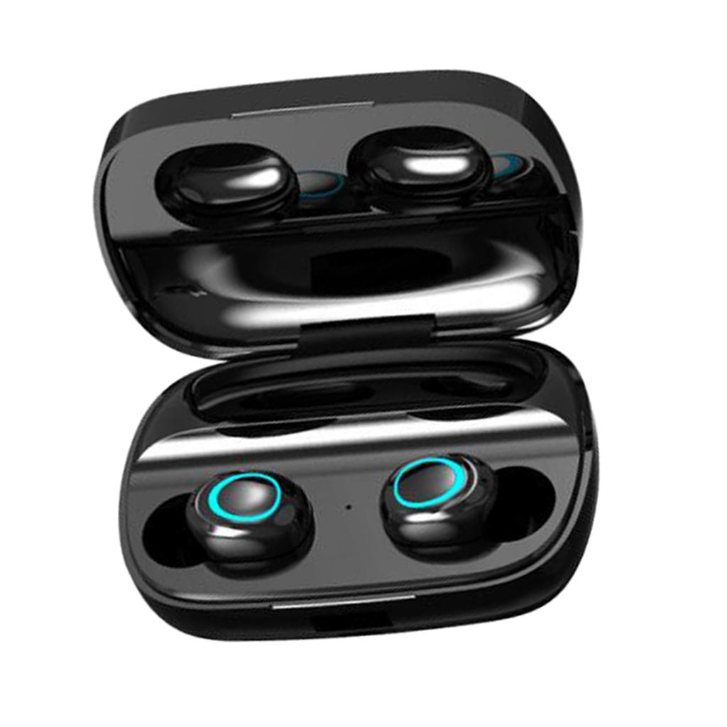 Bluetooth Headset, IPX5 Wireless Bluetooth 5.0 Earphone With Mic, 300H Playtime Bluetooth Headset, 3500mAh, LED Display, For IOS Android