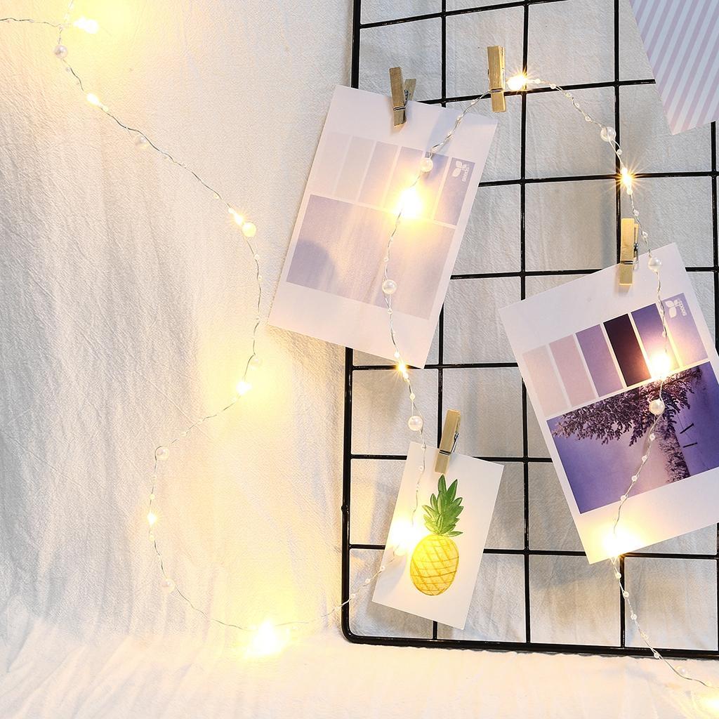 LED Fairy Lights Pearl LED String Lights Holiday Party Decorative Lights