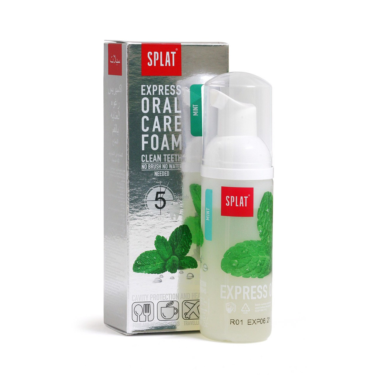 SPLAT ORAL CARE FOAM – Mint (Bọt súc miệng hương bạc hà) (50ml)