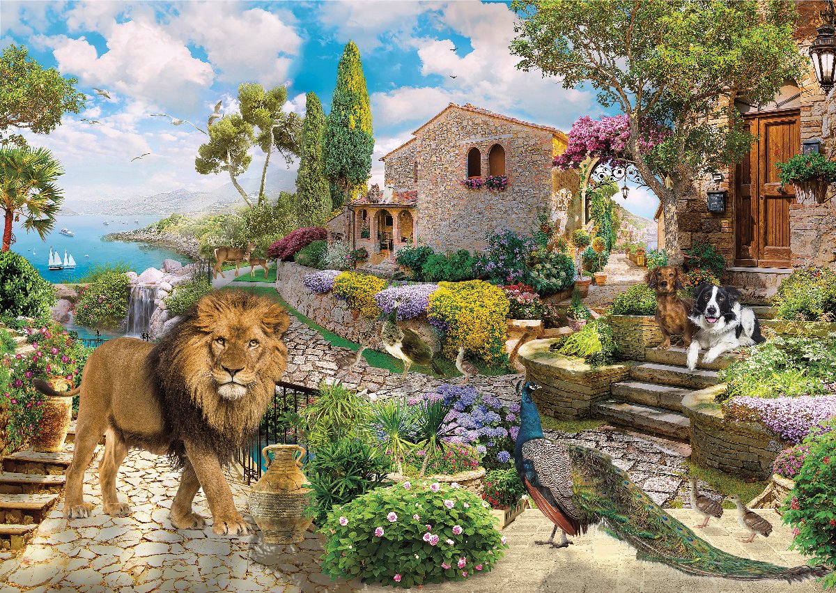 Bộ Tranh Ghép Xếp Hình 300 miếng, Xếp hình - Puzzle - Nguyễn Trắc