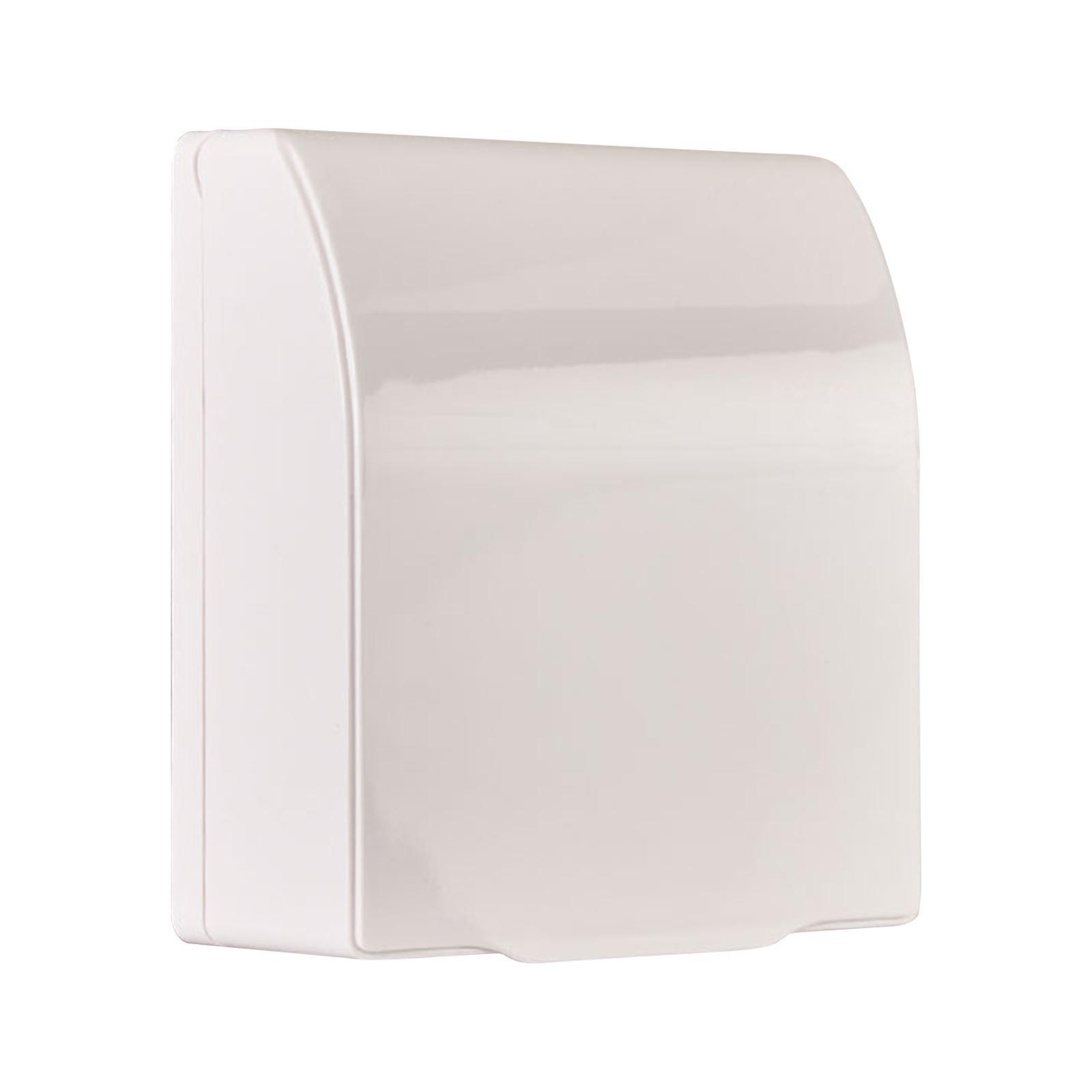 Electric Plug Waterproof Cover Outlet Covers Wall Mounted Sturdy Switch Box Socket Box Durable for Household Kitchen Bathroom Outdoor Hotel