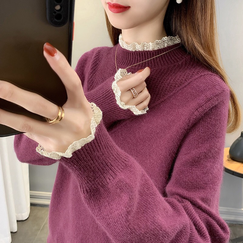 Áo len nữ thời trang Hàn Quốc chất len mềm mại siêu xinh