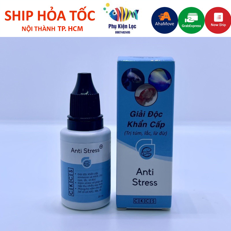 ParaKill + AntiStress. Dưỡng cá