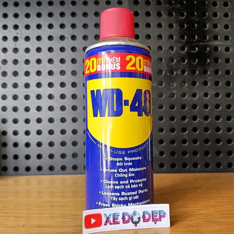 Chai rửa sên chống rỉ sét WD-40